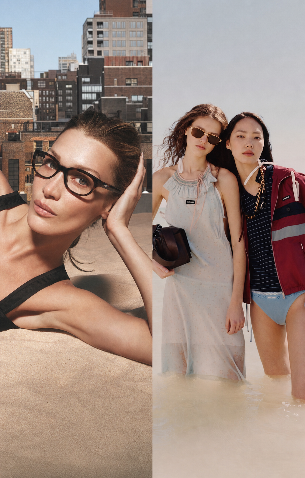 Prada Days of Summer 2026 y Miu Miu L'Été 2026, campañas oficiales