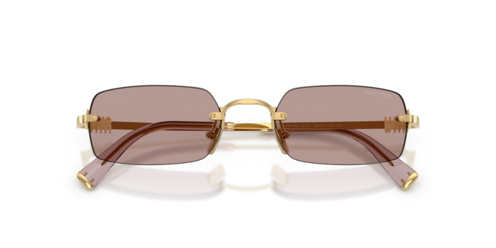 Lunettes de Soleil Miu Miu B50S 5AK20I 50 20 — vista 3