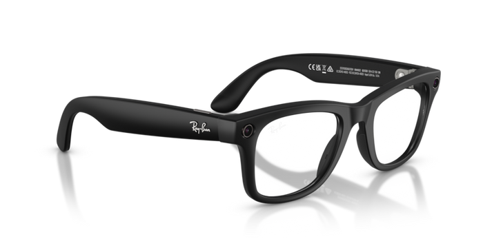 Sunglasses Ray-Ban Meta Wayfarer RB4012 601SSB 53 22 — vista 5