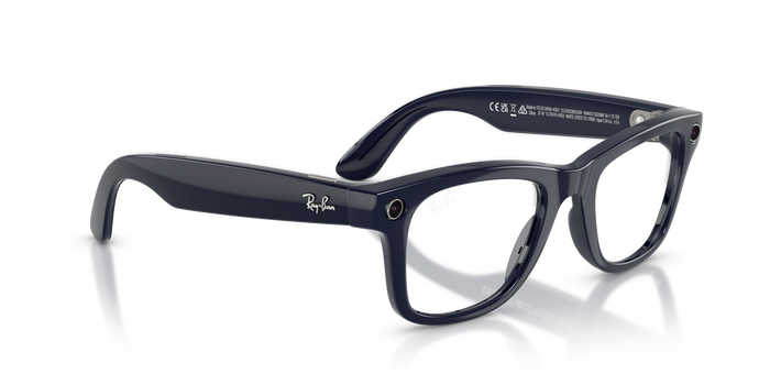 Sunglasses Ray-Ban Meta Wayfarer RB4012 6628MF 53 22 — vista 4