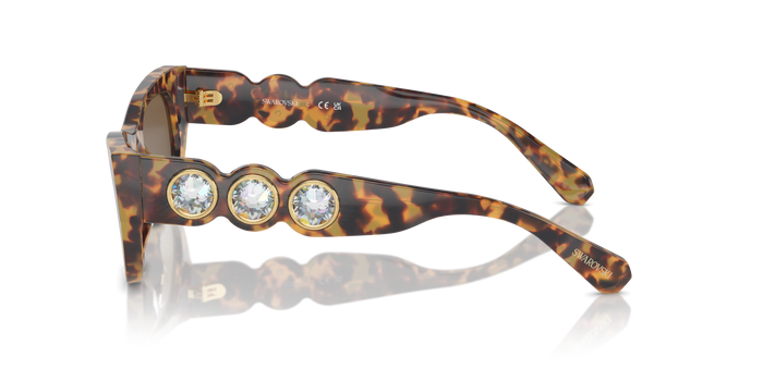 Sonnenbrille Swarovski SK6022 104073 51 22 — vista 3