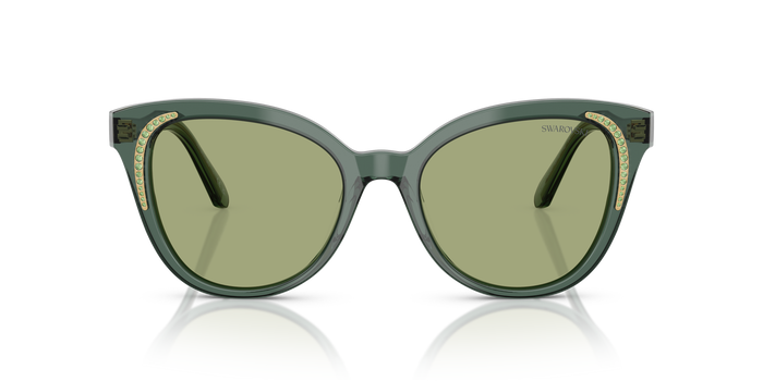 Солнцезащитные очки Swarovski SK6031 104382 53 19 — vista 2