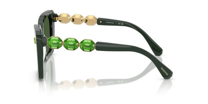 Солнцезащитные очки Swarovski SK6032 102671 55 17 — vista 3