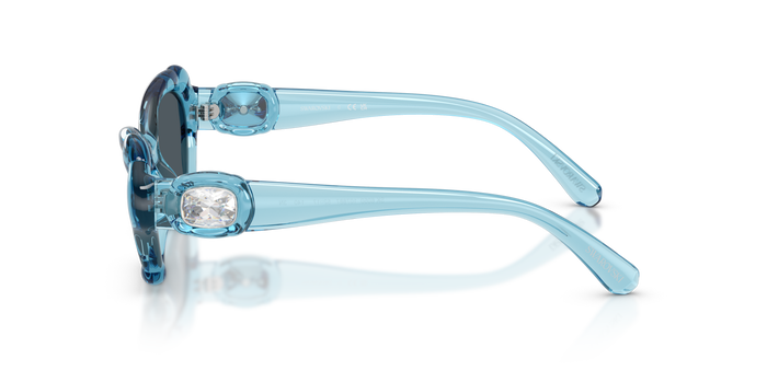 Gafas de Sol Swarovski SK6050 107887 52 17 — vista 3