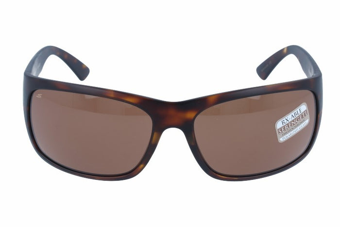 Lunettes de Soleil Serengeti Pistoia 8300 Satin Dark Tortoise 64 17 — vista 2