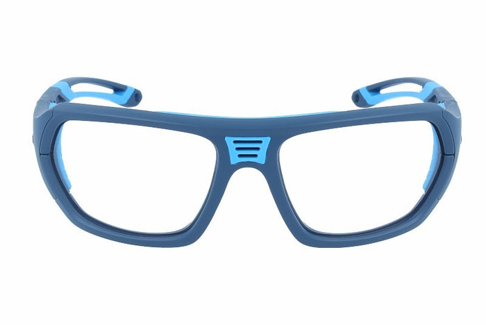 Prescription Glasses Ver Sport Troy Vx Matte Blue/Blue 61 18 — vista 2