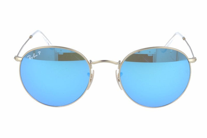Ray-Ban Round Metal RB3447 112/4L 53 21 太阳镜 — vista 2