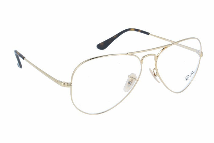 Prescription Glasses Ray-Ban Aviator RX6489 2500 58 14 — vista 2