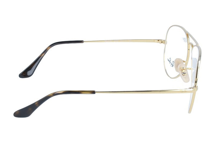 Korrektionsbrillen Ray-Ban Aviator RX6489 2500 55 14 — vista 3