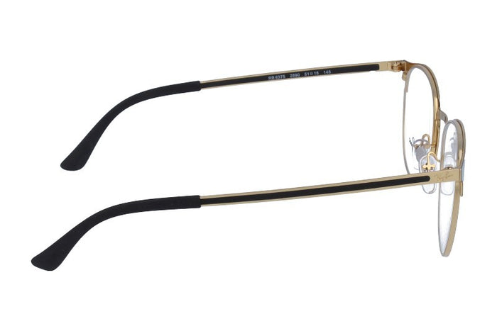 Ray-Ban RX6375 2890 51 18 Prescription Glasses — vista 3