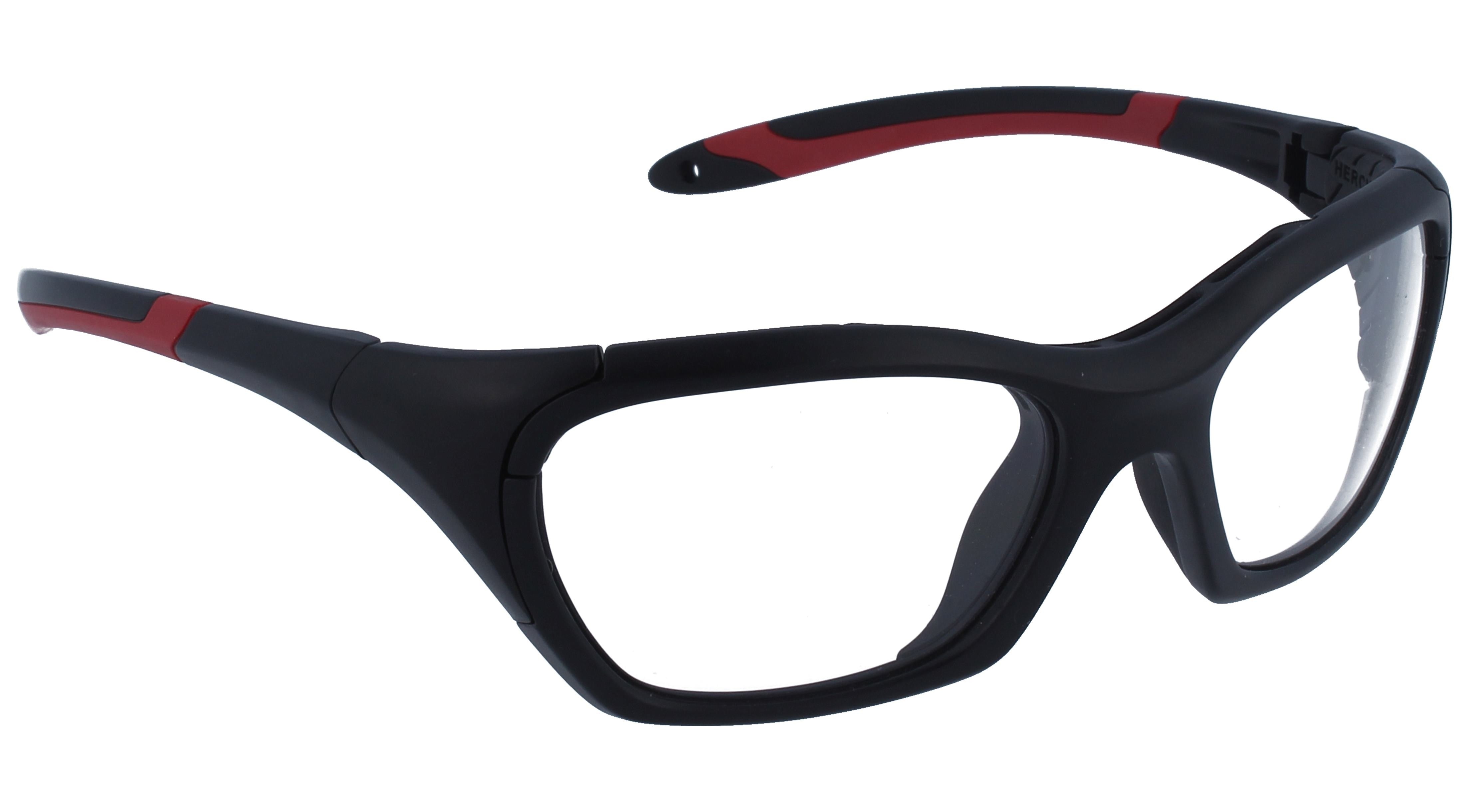 Gafas Graduadas Ver Sport Hercules Evo Vx Negro Mate/Rojo 55 18