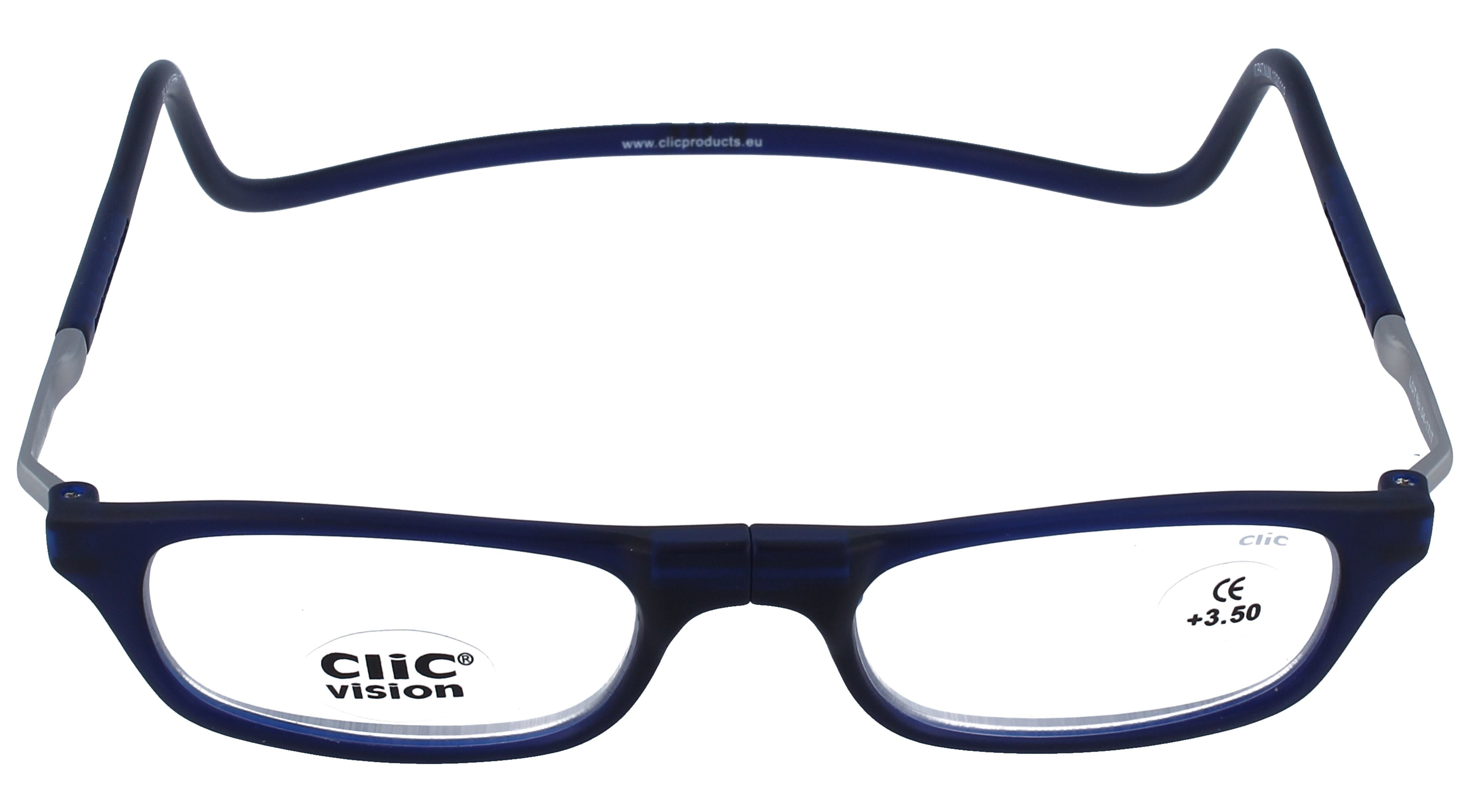 Gafas Graduadas Clic Visión Azul Oscuro