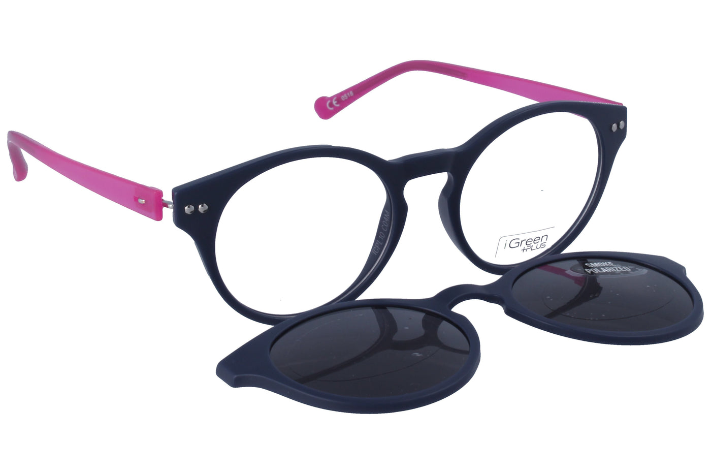 Prescription Glasses I Green Plus 010 04M 46 17