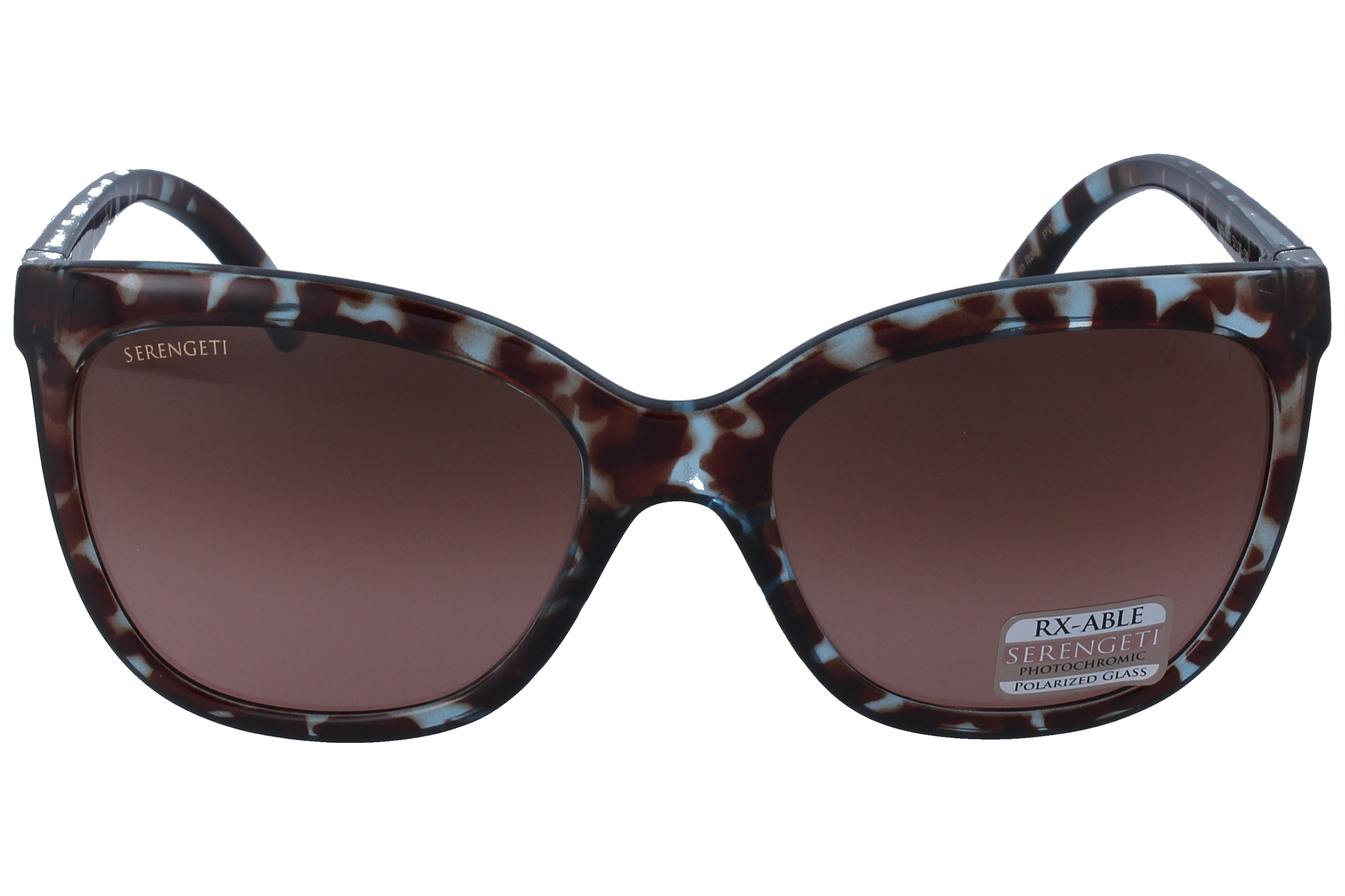 Gafas de Sol Serengeti Agata 8777 Shiny Blue Tortoise 57 20