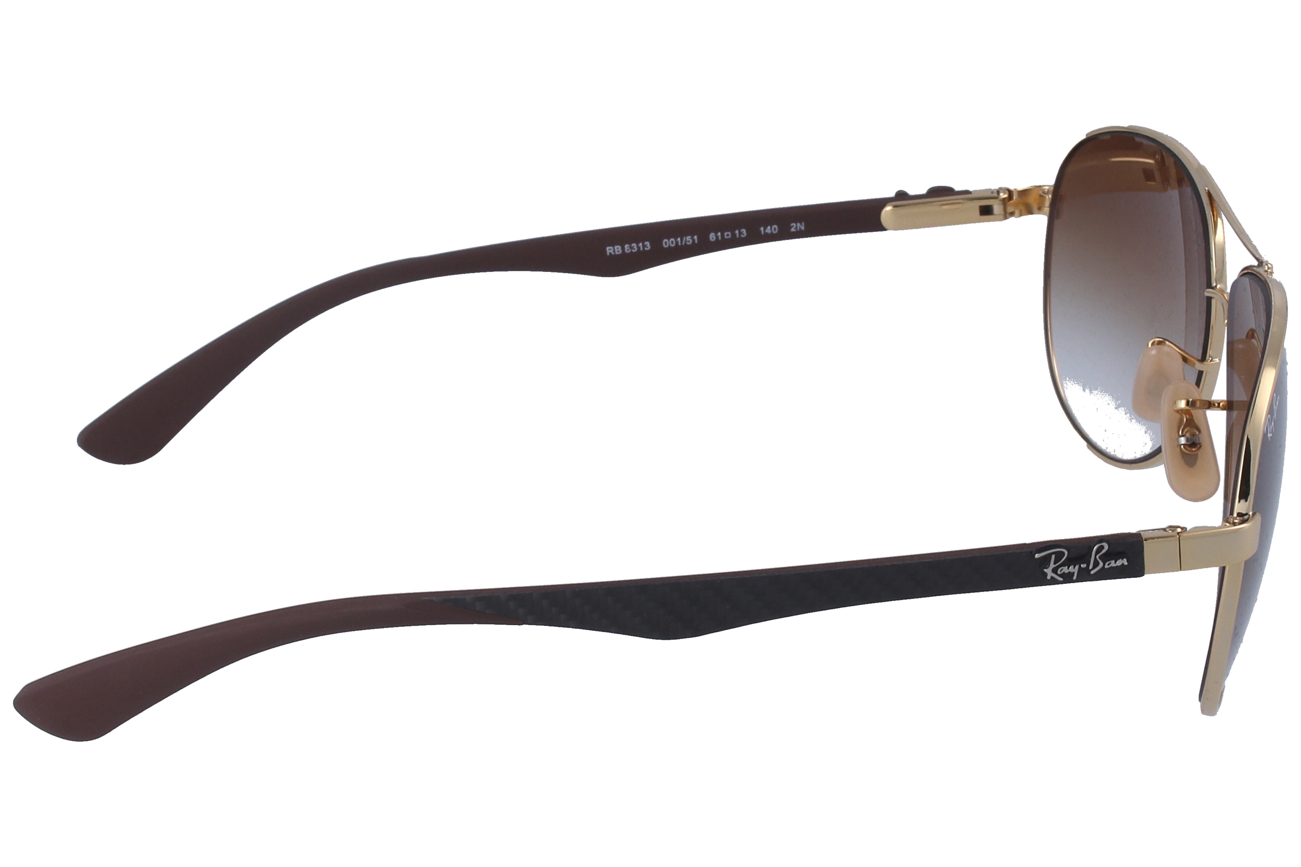 Gafas de Sol Ray-Ban Carbon Fibre RB8313 001/51 61 13