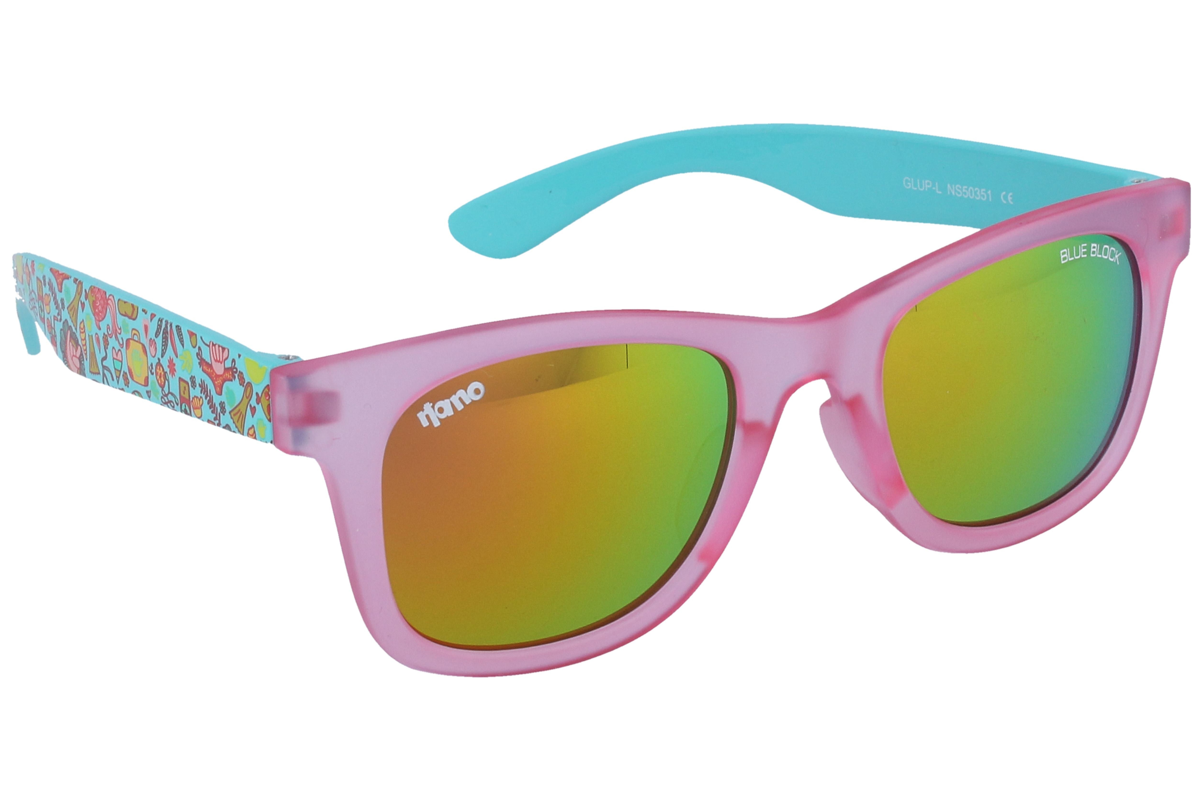 Gafas de Sol Nanovista NS Glup-l Rosa-Turquesa 46 21