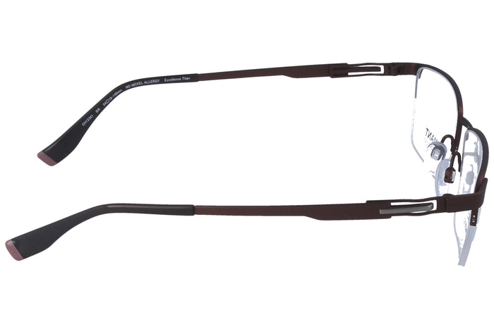 Charmant 12341 BR 54 18 Prescription Glasses — vista 3