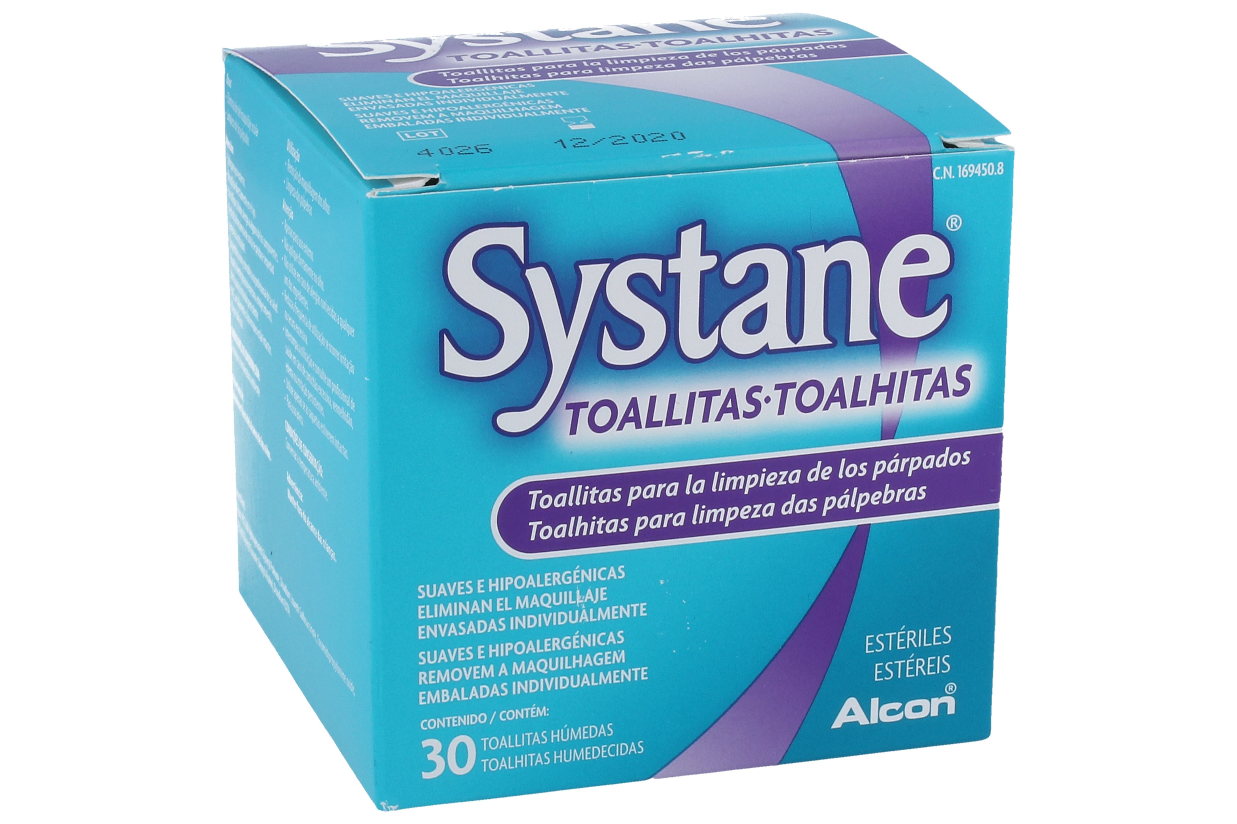 Gafas Graduadas Systane Toallitas 30 unidades