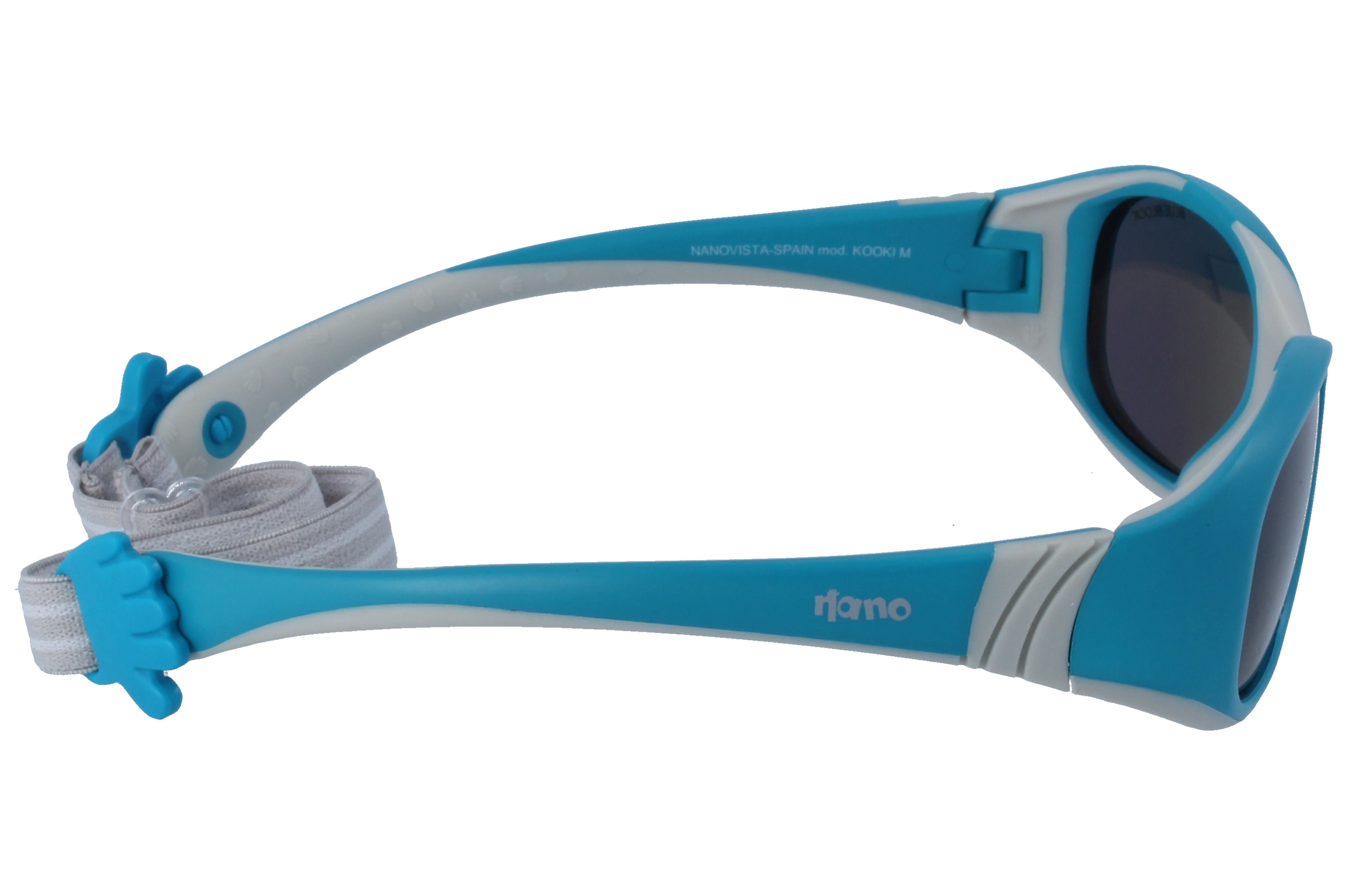 Gafas de Sol Nanovista NS Kookis M Turquesa M-Gris 44 17