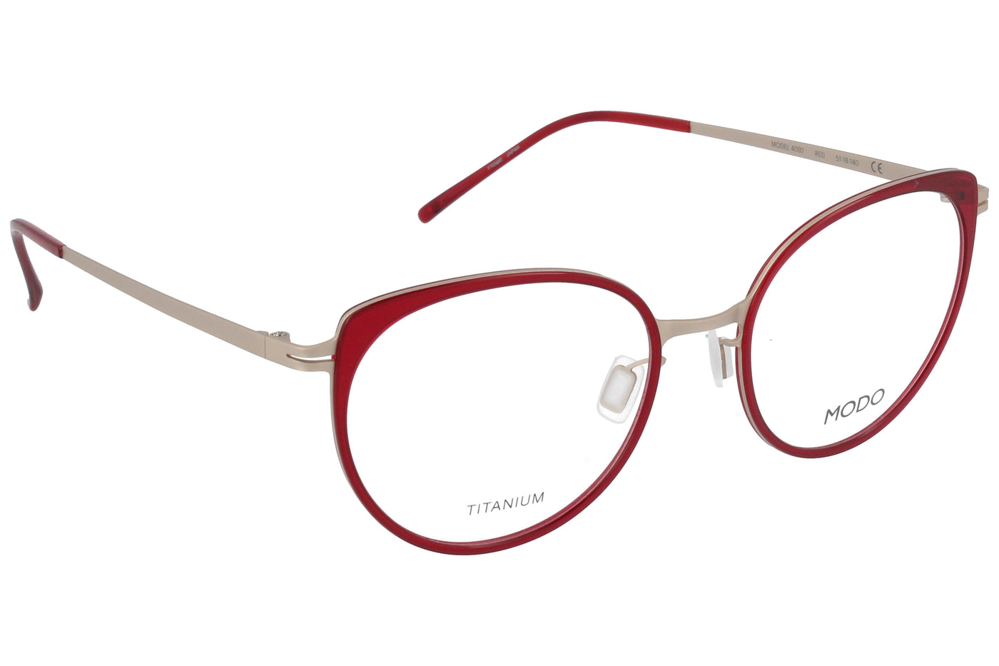 Prescription Glasses Modo 4092 RED 51 18