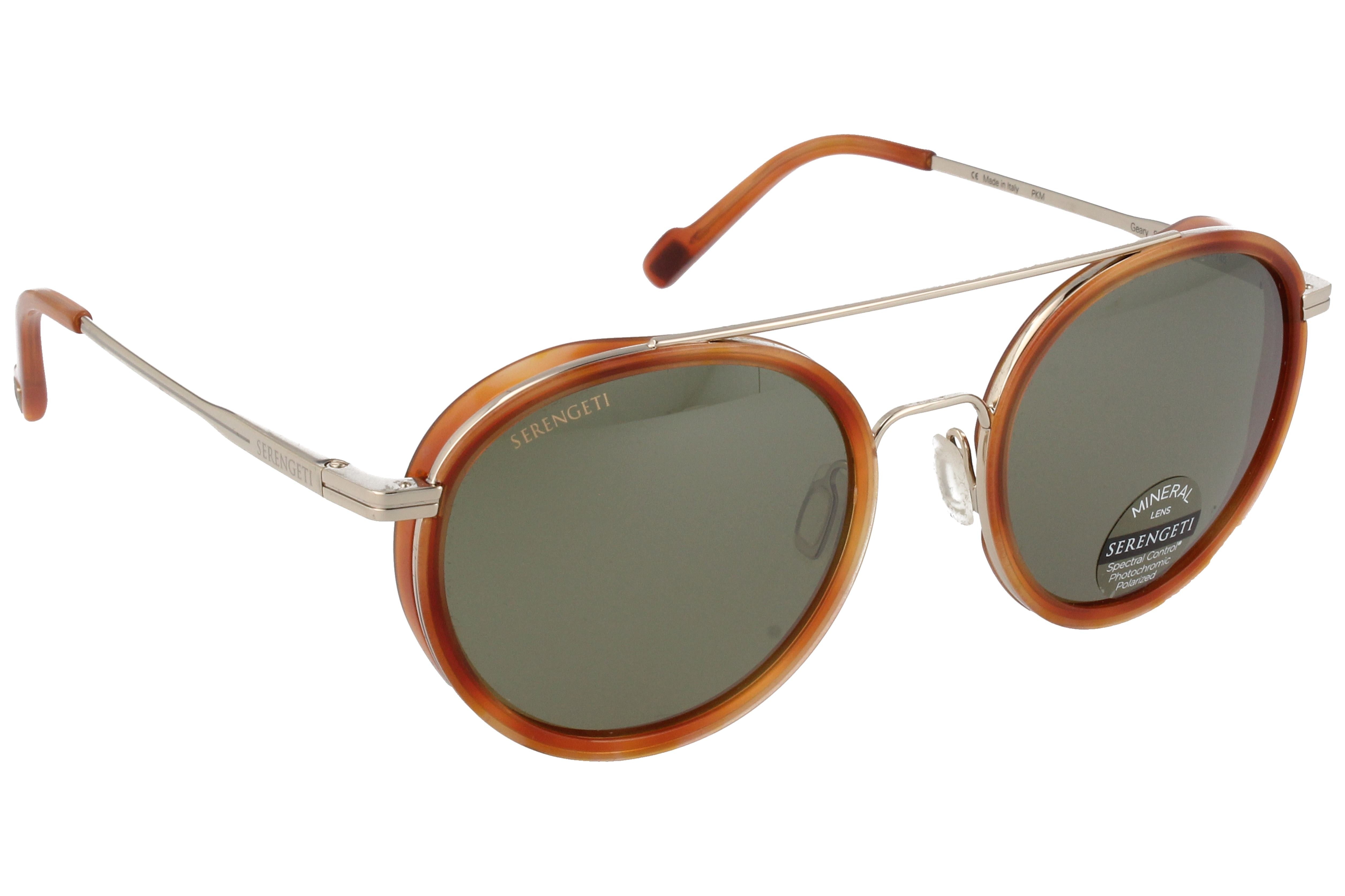 Gafas de Sol Serengeti Geary 526003 Light Gold Orange Turtoise 52 21