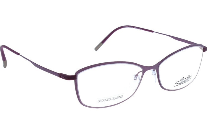 Korrektionsbrillen Silhouette Lite Wave 5531 75 4140 52 15 — vista 2