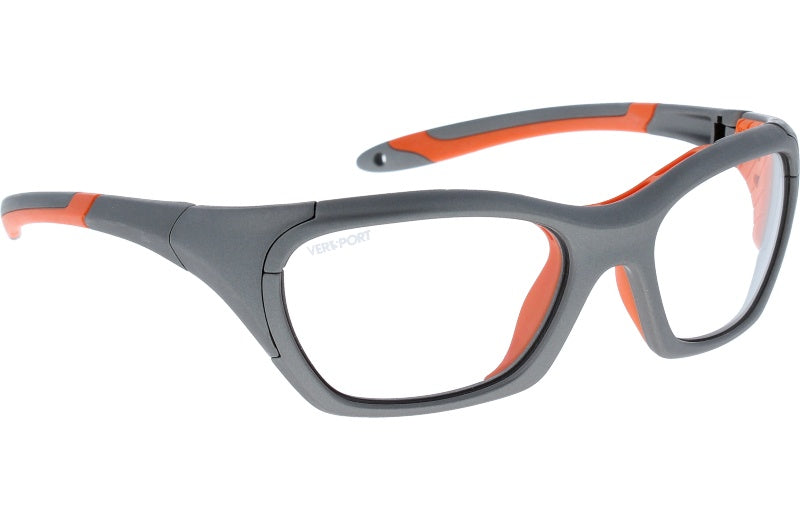 Gafas Graduadas Ver Sport Hercules Evo Vx Gris Perlado Mate-Naranja 55 19