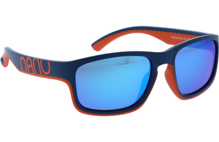 Lunettes de Soleil Nanovista NS Ness Marino Mate-Naranja 52 18 — vista 2