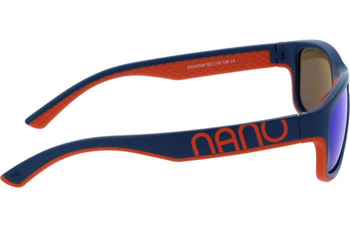 Lunettes de Soleil Nanovista NS Ness Marino Mate-Naranja 52 18 — vista 3