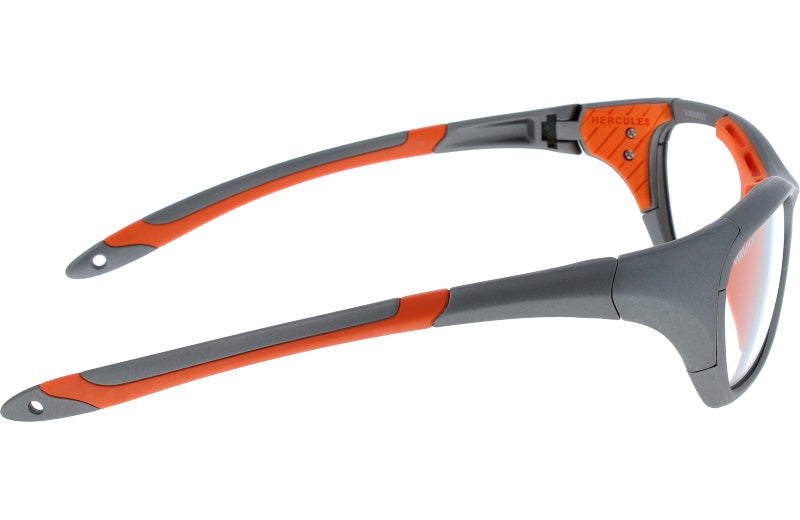 Gafas Graduadas Ver Sport Hercules Evo Vx Gris Perlado Mate-Naranja 55 19