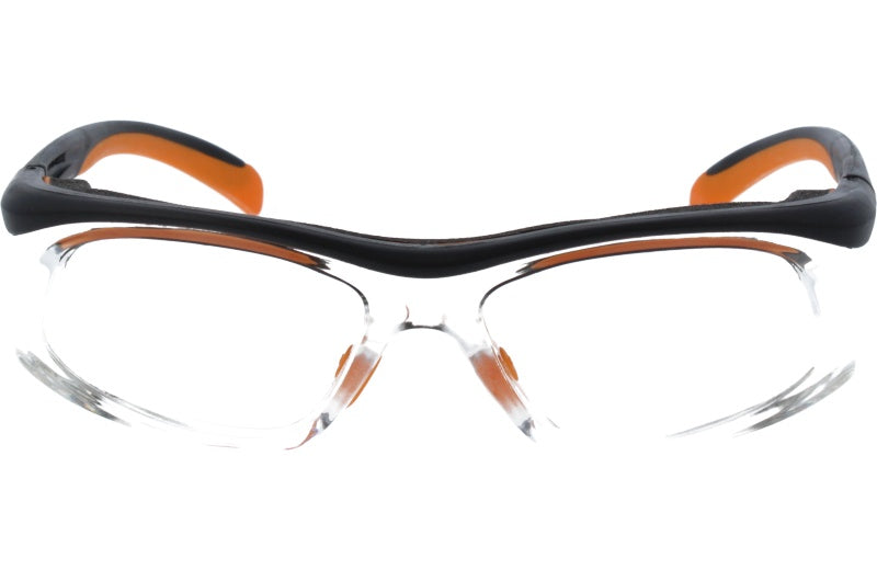 Gafas Graduadas Sperian Swing Negro Con Naranja 57 16