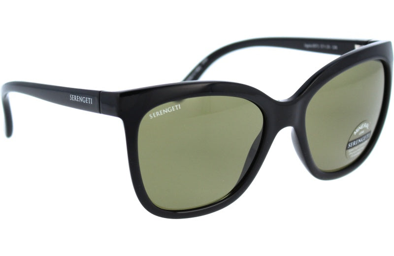 Lunettes de Soleil Serengeti Agata 8971 Shiny Black 57 20