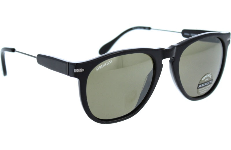 Gafas de Sol Serengeti Amboy 530001 Shiny Black 53 20