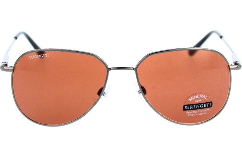 Gafas de Sol Serengeti Haywood 543006 Shiny Gunmetal 56 16