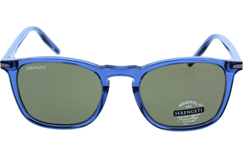 Gafas de Sol Serengeti Delio 021002 Shiny Dark Blue 51 21