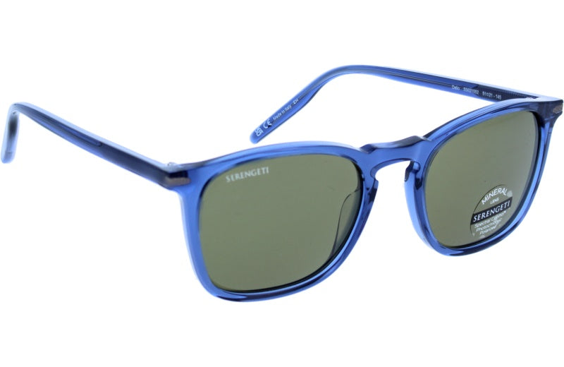 Gafas de Sol Serengeti Delio 021002 Shiny Dark Blue 51 21