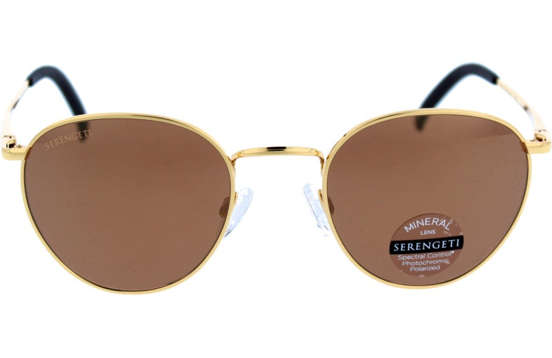 Gafas de Sol Serengeti Hamel 8929 Shiny Gold 50 21
