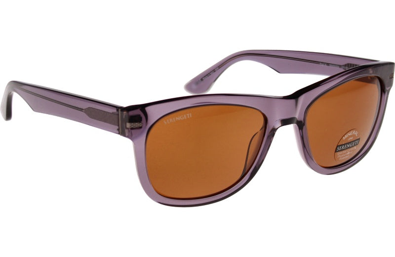 Gafas de Sol Serengeti Foyt Large 550004 Shiny Transparent Grey 57 20