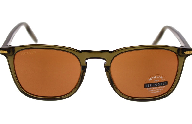 Gafas de Sol Serengeti Delio 021001 Shiny Crystal Khaki 51 21