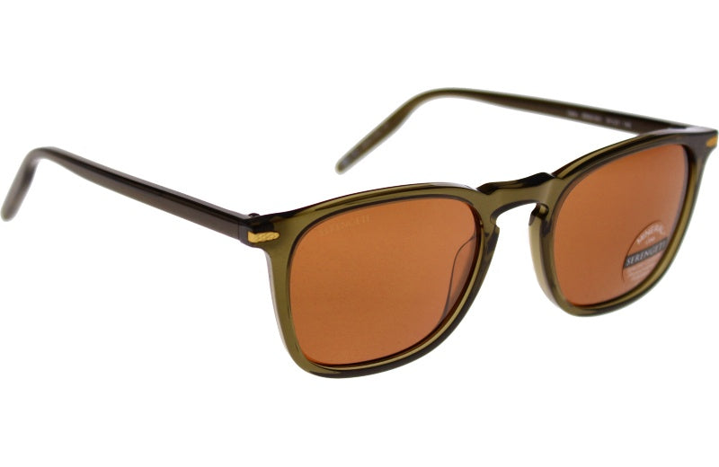Солнцезащитные очки Serengeti Delio 021001 Shiny Crystal Khaki 51 21