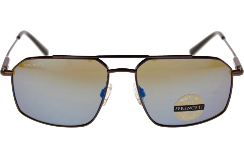 Gafas de Sol Serengeti Wayne 546002 Shiny Dark Gunmetal 57 15