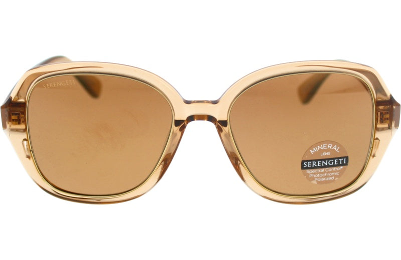 Gafas de Sol Serengeti Hayworth 538002 Shiny Transparent Sand Beige 54 18