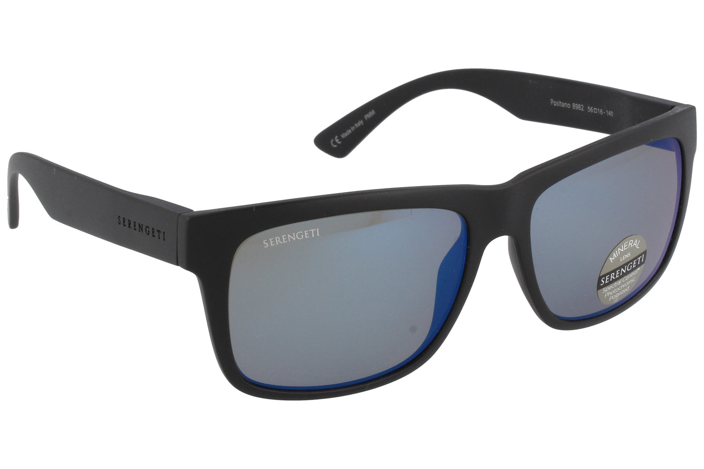 Sonnenbrillen Serengeti Positano 8982 Matte Black 56 16