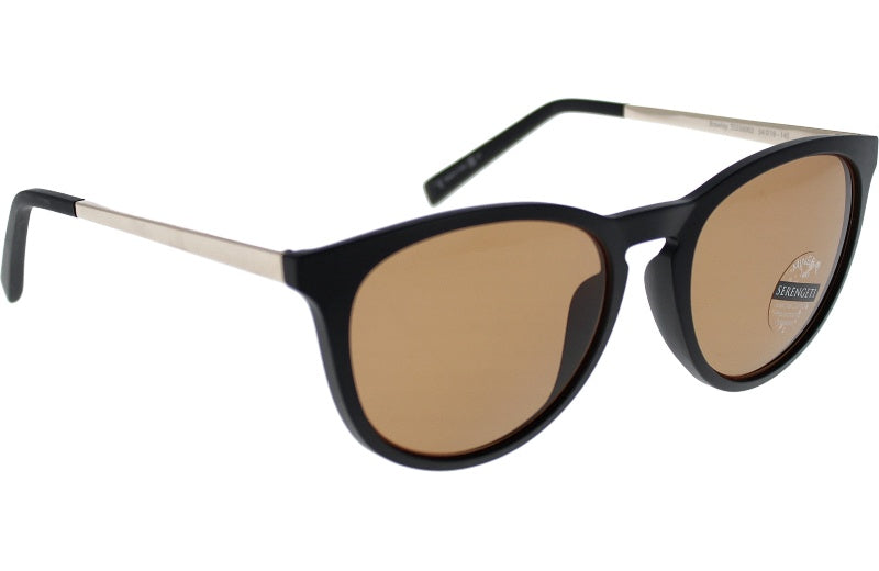 Gafas de Sol Serengeti Brawley 556002 Matte Black 54 19