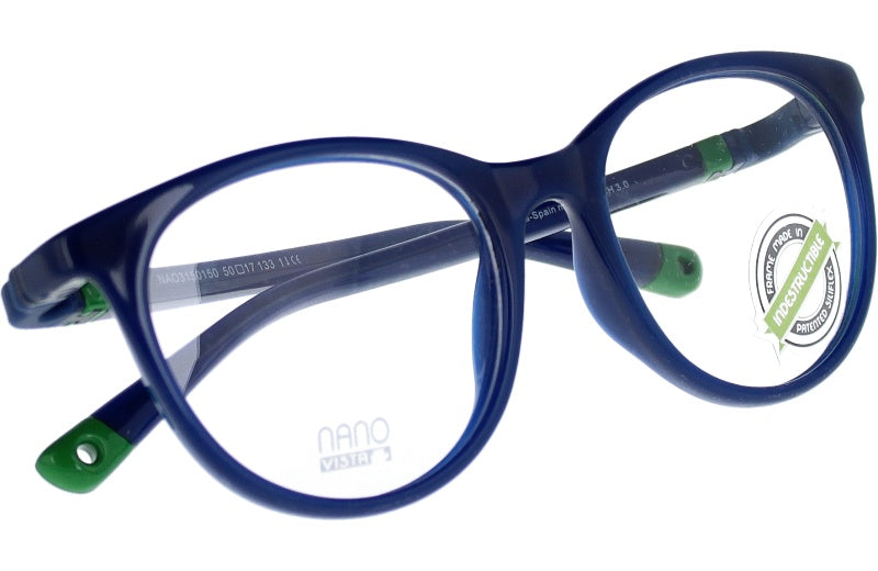 Gafas Graduadas Nanovista Glitch 3.0 NAO3150150 Marino Cristal Verde 50 17