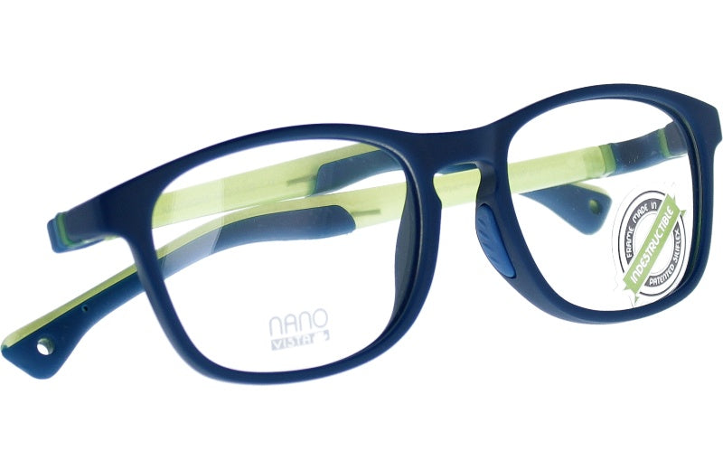 Gafas Graduadas Nanovista Power Up Glow 3.0 NAO3080948 Marino Mate Amarillo 48 15
