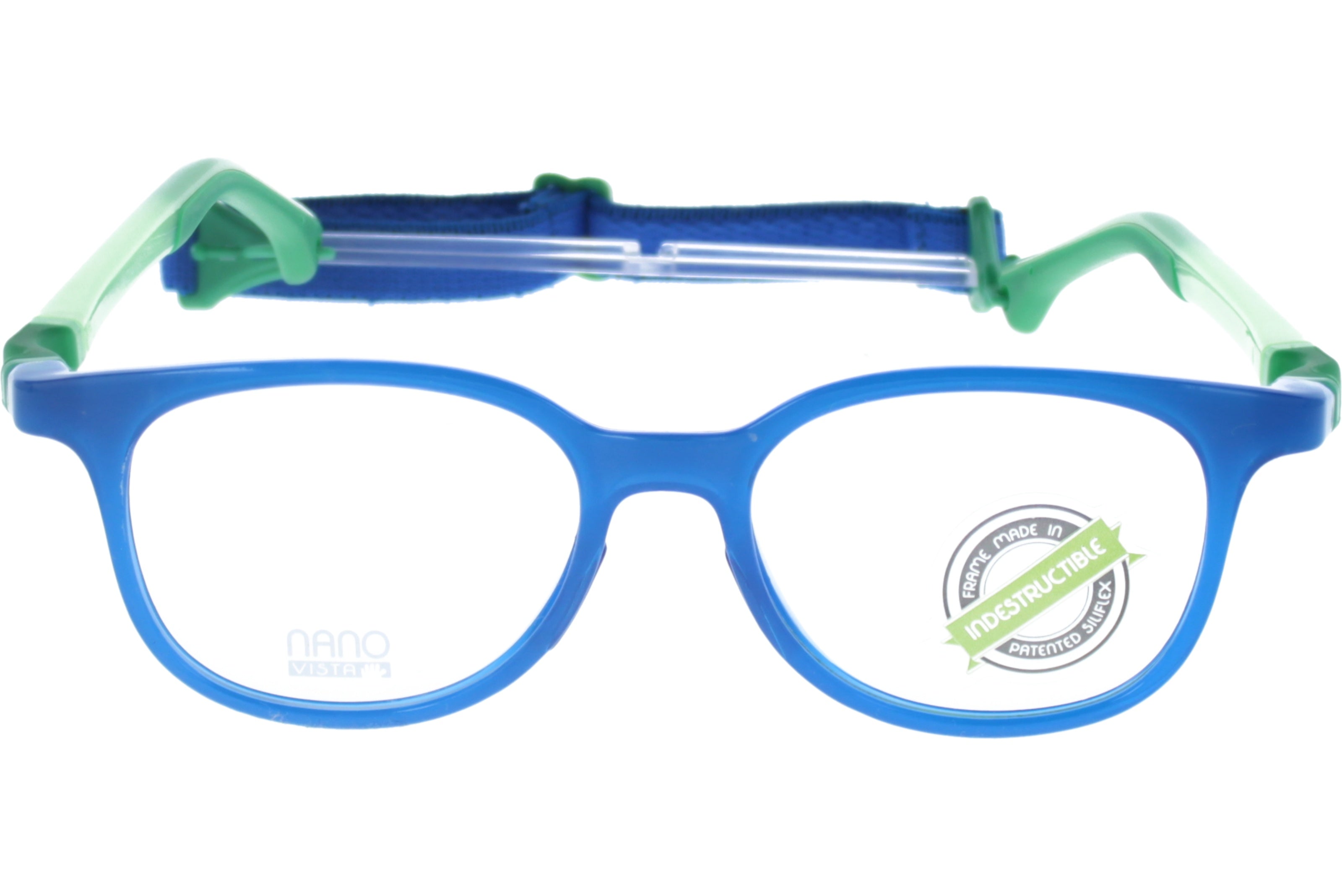 Gafas Graduadas Nanovista Pixel Glow 3.0 NAO3071046 Azul Cristal Verde 46 14