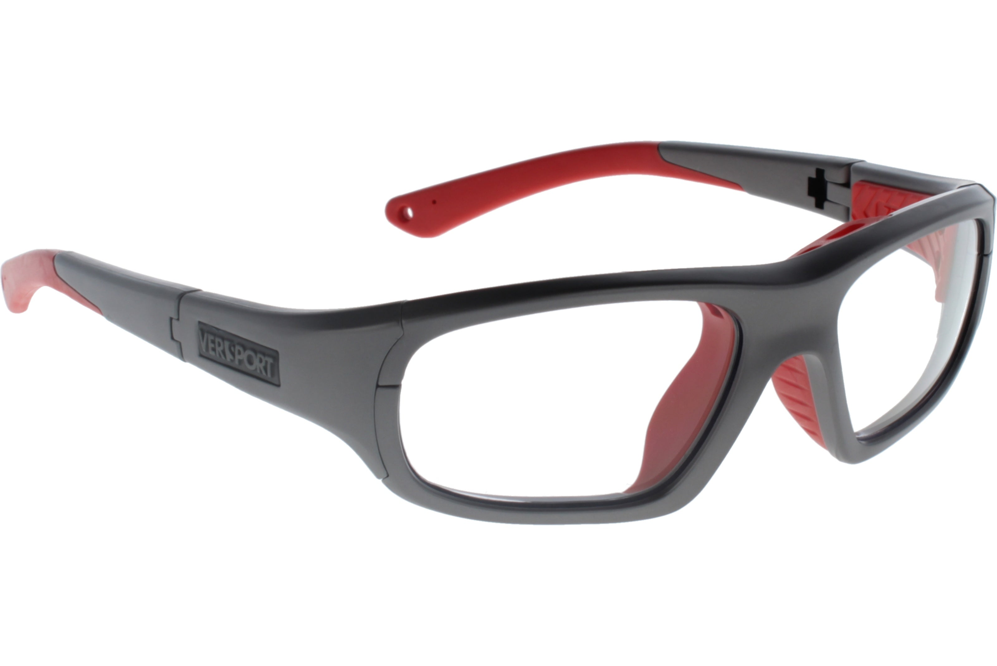 Gafas Graduadas Ver Sport Troy Vx Gris Mate/Rojo 58 18