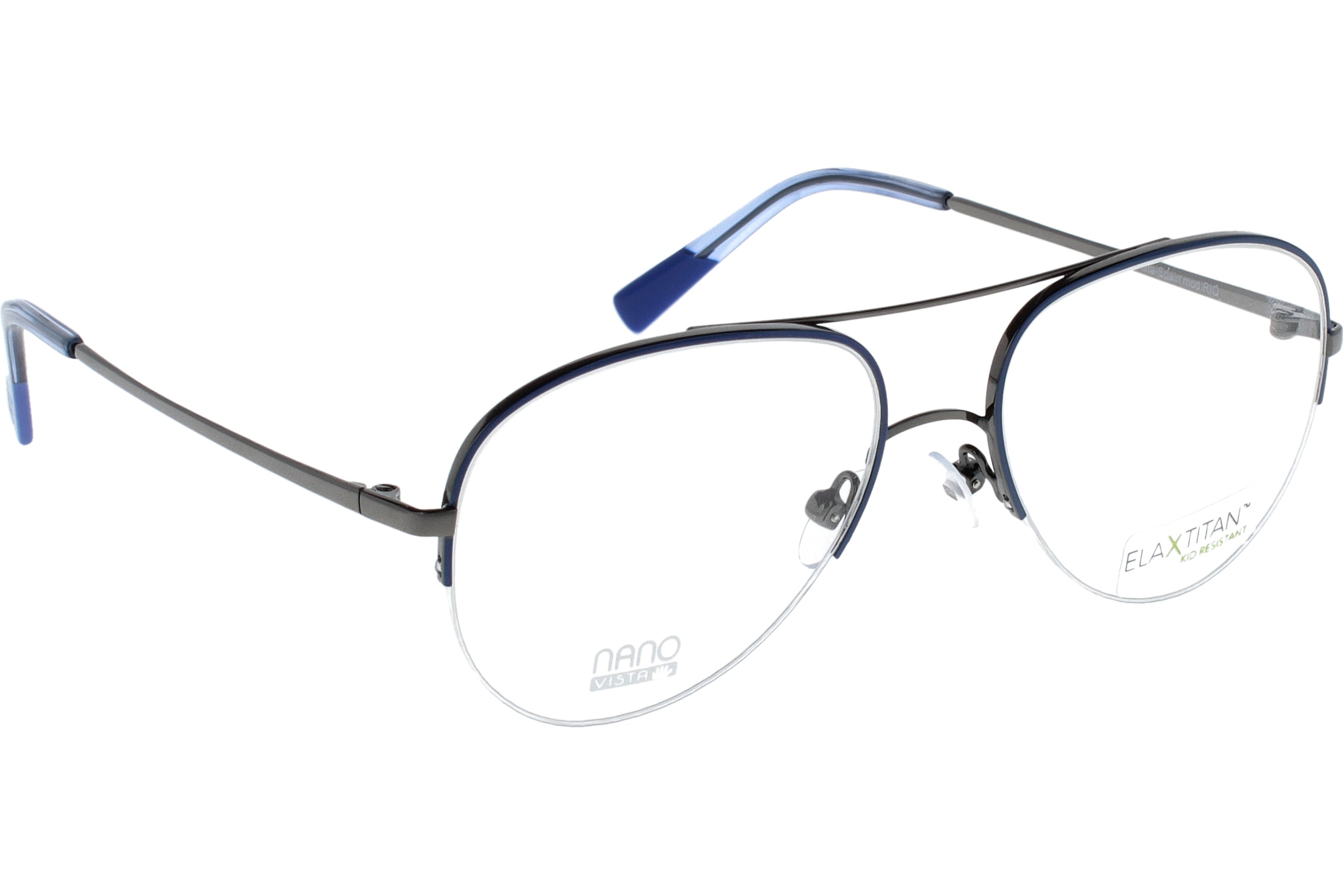 Gafas Graduadas Nanovista Rio Gun Azul 48 16