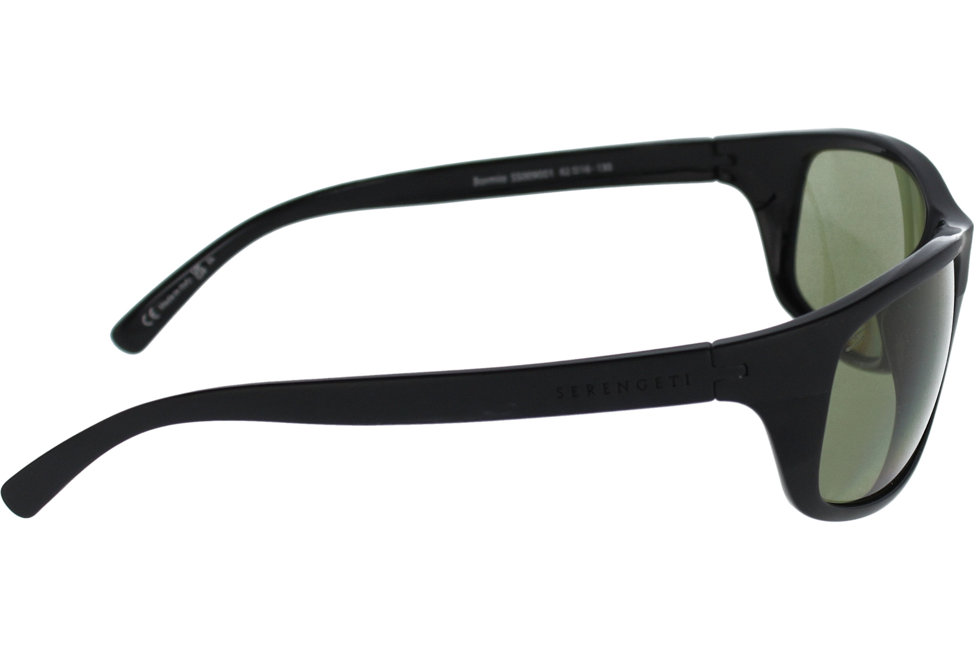 Gafas de Sol Serengeti Bormio 009001 Matte Shiny Black 62 16
